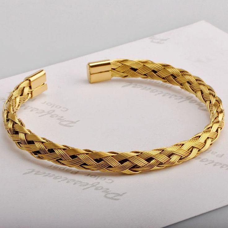 Brazalete Tipo Tejido